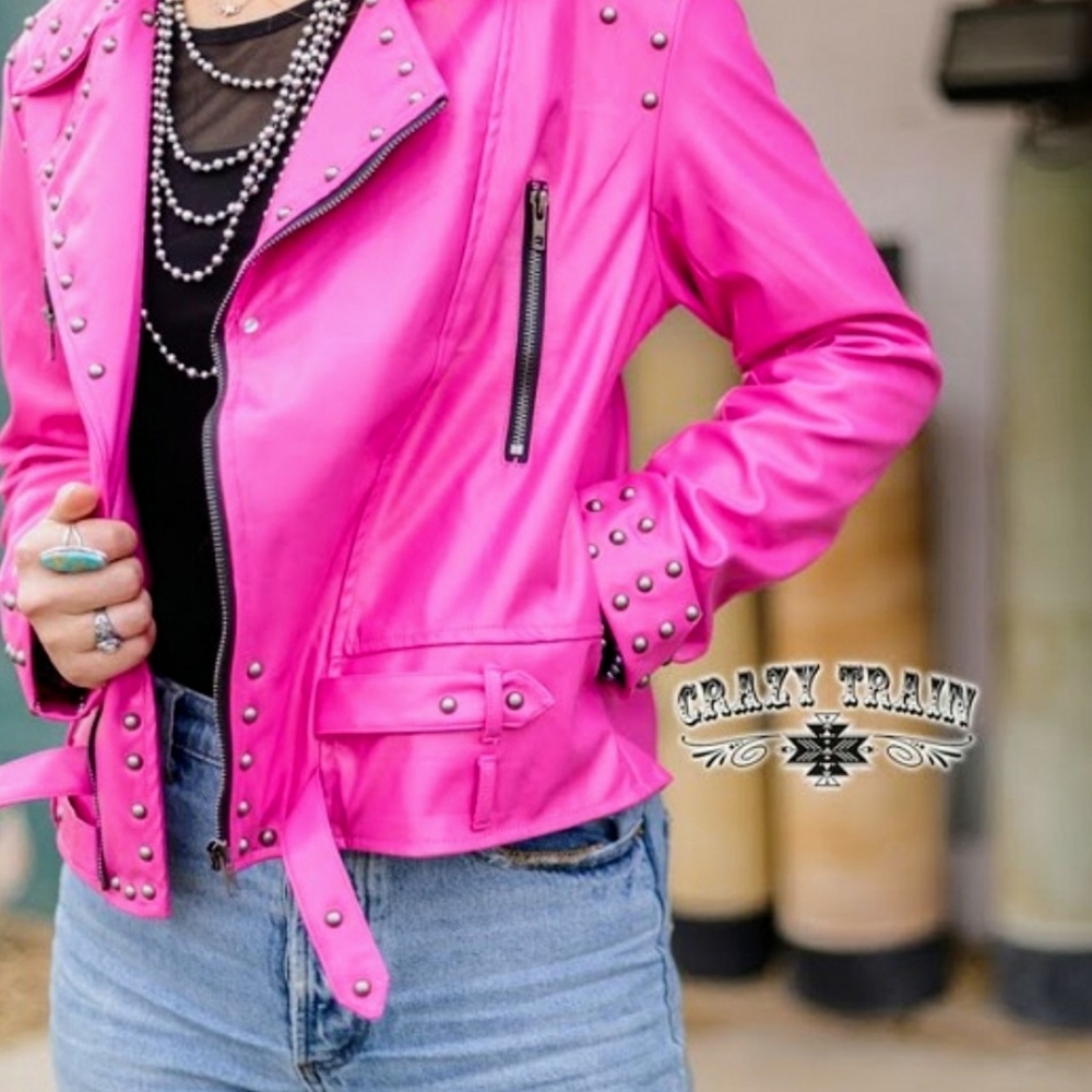 Pink Camaro Jacket